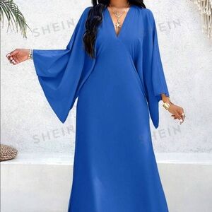 Dress with Large Sleeves